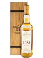 1988 Macallan Cask N.º 12202 23 anos (engarrafado em 2011)