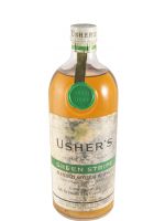 Usher Green Stripe 75cl