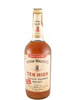 Hiram Walker's Ten High Straight Bourbon 75cl