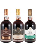 Conjunto Graham's The Cellar Master's Trilogy Colheita 1961, 1974 & 1997 Porto 3x75cl