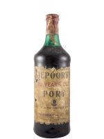 Niepoort 20 years Port (bottled in 1978 w/paper label)
