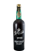 1955 Real Vinícola Vintage Port (pyrograved bottle)