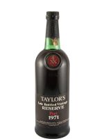 1971 Taylor's LBV Port