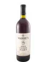 1963 Warre's Vintage Port (bottled by Spritcentralen)