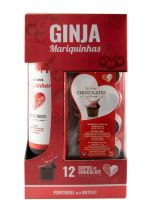 Licor de Ginja Mariquinhas c/12 Copos de Chocolate 50cl