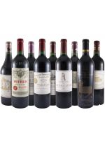 2000 Conjunto Coleção Duclot Bordeaux tinto 9x75cl
