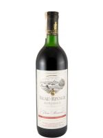 Borie-Manoux Beau-Rivage Bordeaux red (damaged label with no vintage year specified)