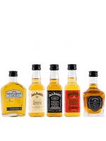 Conjunto Miniaturas Jack Daniel's Family Of Fine Spirits 5x5cl