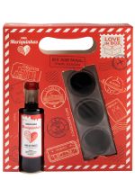 Miniatura Licor de Ginja Mariquinhas c/3 Copos de Chocolate 4cl