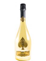 Champagne Armand de Brignac Gold Velvet Bag Brut