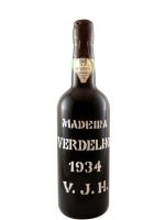 1934 Madeira Justino Henriques Verdelho (engarrafado em 1996)