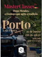 Bilhete MasterClasses GN: Hugo Mendes, o Enólogo que agita a tradição