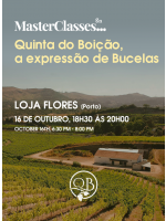 Bilhete MasterClasses GN: Quinta do Boição, a expressão de Bucelas