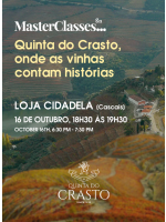 Bilhete MasterClasses GN: Quinta do Crasto, onde as vinhas contam histórias