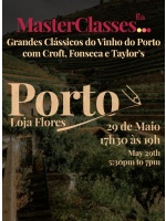 Bilhete MasterClasses GN: Grandes Clássicos do Vinho do Porto com Croft, Fonseca e Taylor’s