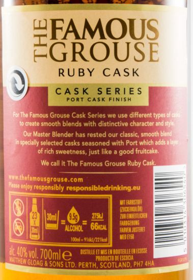 Famous Grouse Ruby Cask