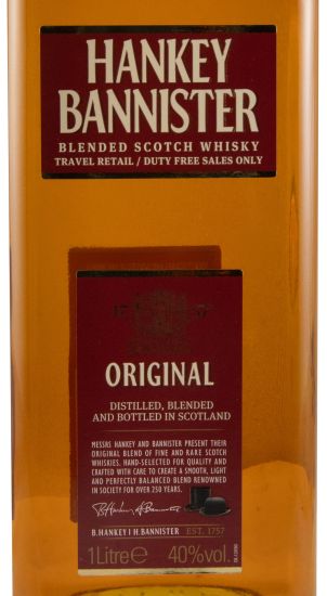 Hankey Bannister 1L