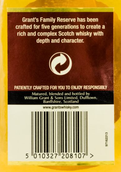 Flask Grant's 20cl