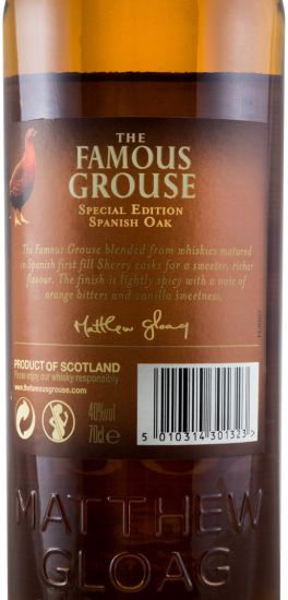 Famous Grouse Spanish Oak