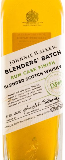 Johnnie Walker Rum Cask Finish Blenders Batch 50cl