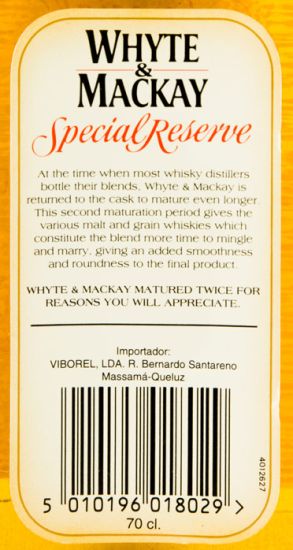 Whyte & Mackay Special Reserve