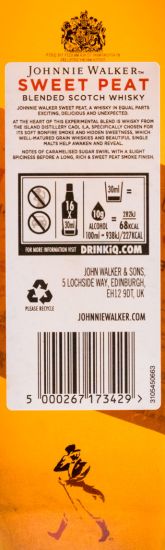 Johnnie Walker Sweet Peat 50cl