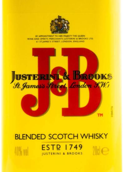 Frasco J&B Pocket 20cl