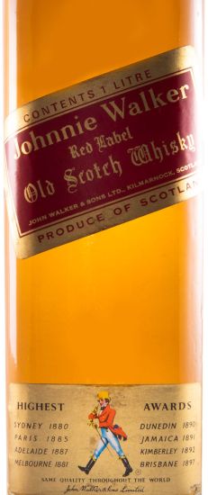 Johnnie Walker Red Label 1L