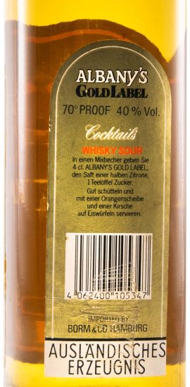 Albany's 5 anos Gold Label