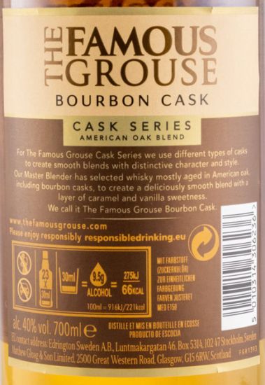 Famous Grouse Bourbon Cask