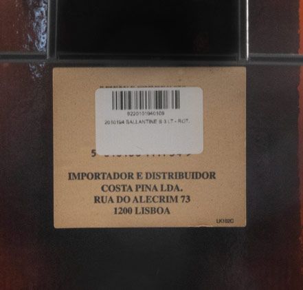 Ballantine's w/Stand (former label) 3L