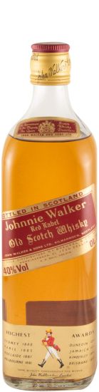 Johnnie Walker Red Label (former label)