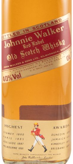 Johnnie Walker Red Label (former label)
