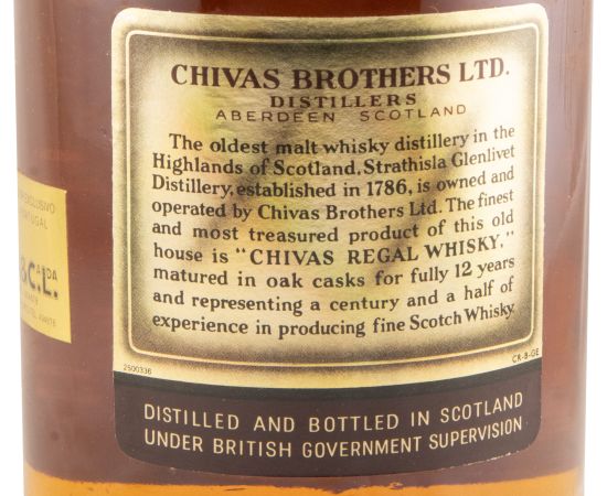 Chivas Regal 12 anos 75cl