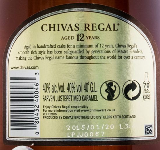 Chivas Regal 12 years 1.75L