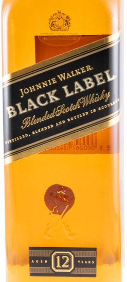Johnnie Walker Black Label 12 years w/Ice Ball Mold