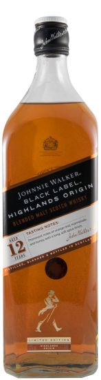 Johnnie Walker Black Label Highland Origin 12 anos 1L