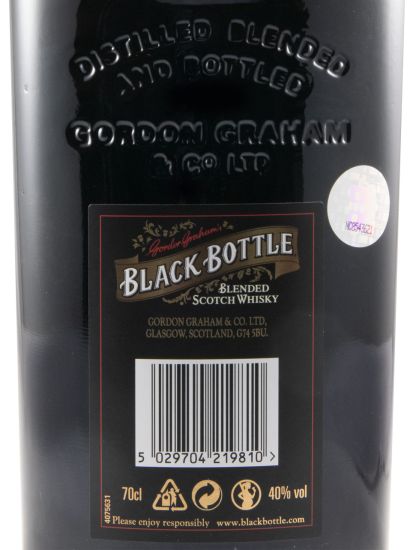 Black Bottle 10 anos