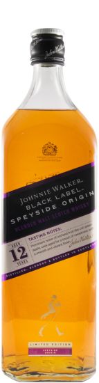 Johnnie Walker Black Speyside Origin Edição Limitada 12 anos 1L
