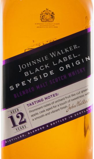 Johnnie Walker Black Speyside Origin Edição Limitada 12 anos 1L