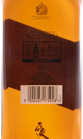 Johnnie Walker Black Islay Origin Edição Limitada 12 anos 1L