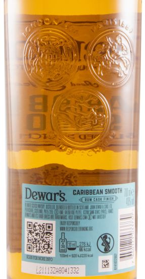 Dewar's Caribbean Smooth 8 anos