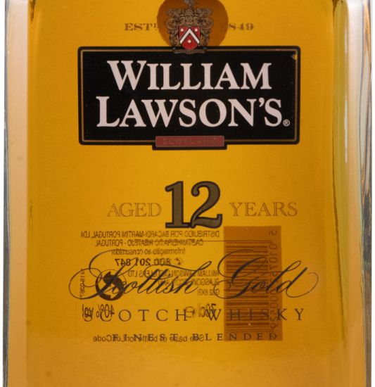 William Lawson's 12 years w/Book