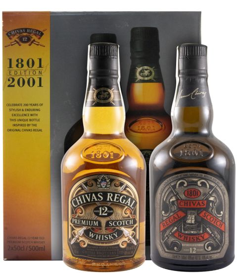 Chivas Regal Edition 1801-2001 2x50cl