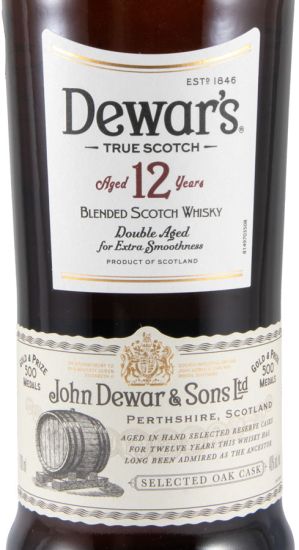 Dewar's 12 anos c/Copo