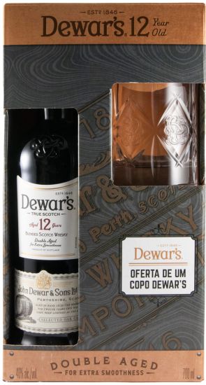 Dewar's 12 anos c/Copo