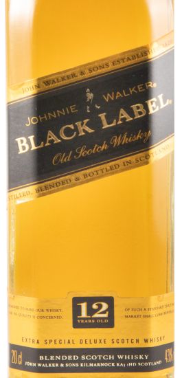 Johnnie Walker Black Label 12 anos 20cl