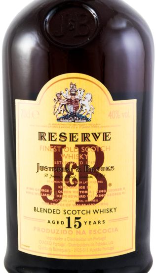 J&B Reserve 15 years