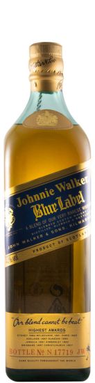Johnnie Walker Blue Label (former bottle)