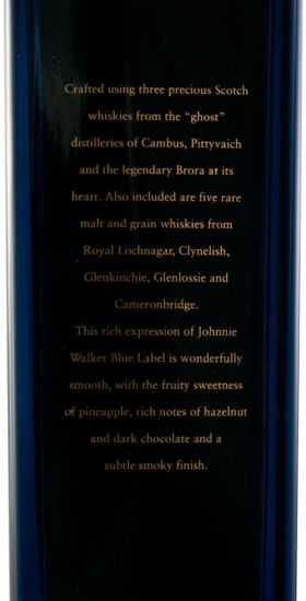Johnnie Walker Blue Label Ghost and Rare Brora